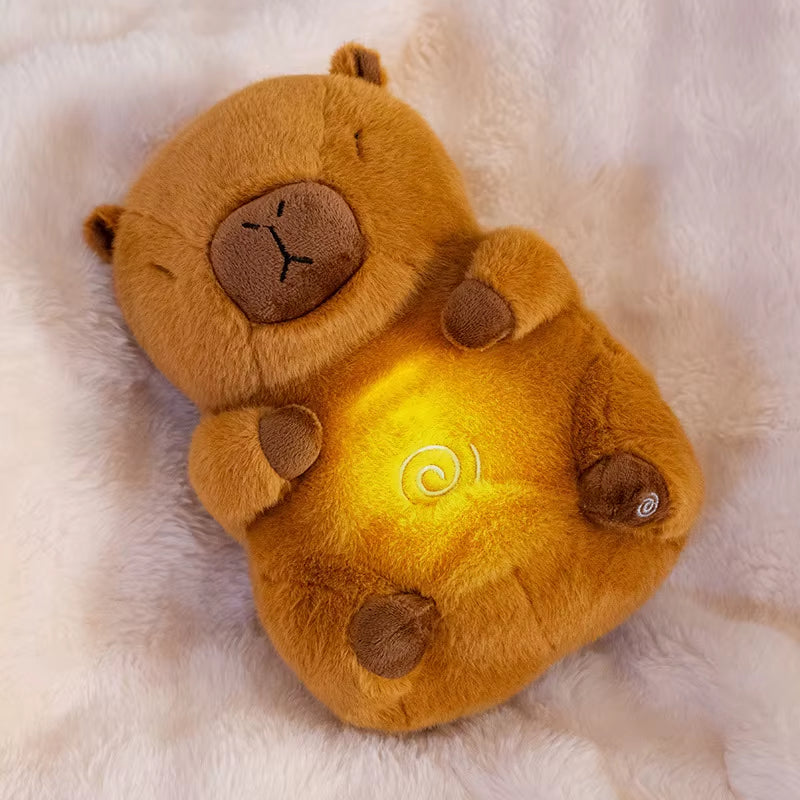 Breathe Kapybara Soothing Companion Plush Toy Kapybara Otter Baby Doll Gift Dolls