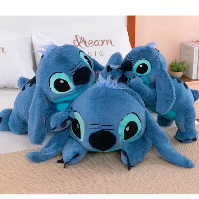 Stitch Plush Long Pillow